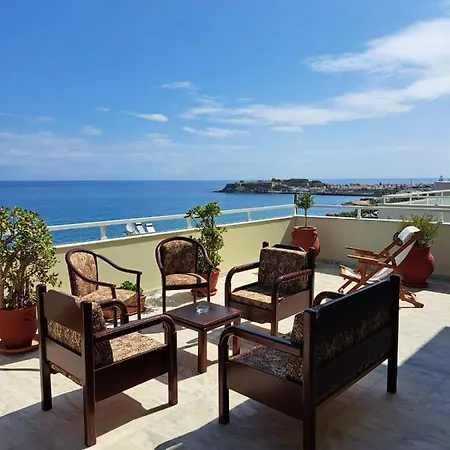 Lägenhet Seaview Flora's Luxury Rethymno