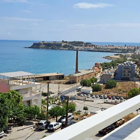 Seaview Flora's Luxury Apartment-300meters From The Rethymno (Crete)