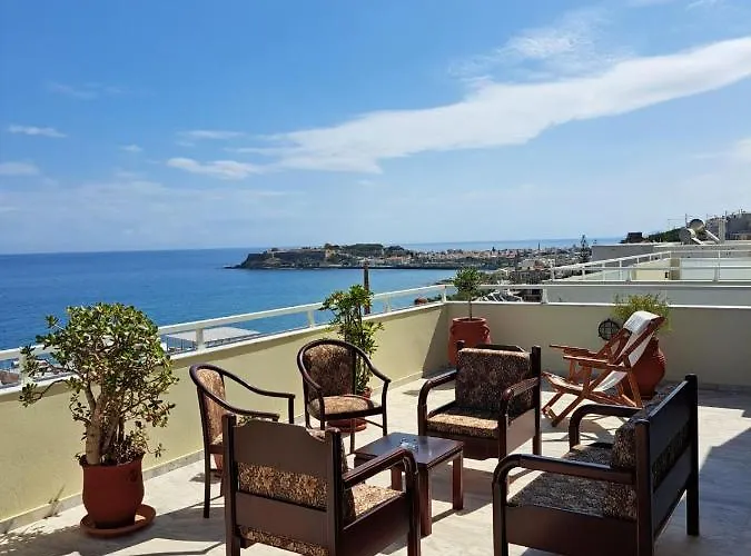 Seaview Flora's Luxury Apartment Rethymno